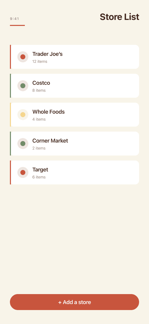 FamilyCart screenshot 1